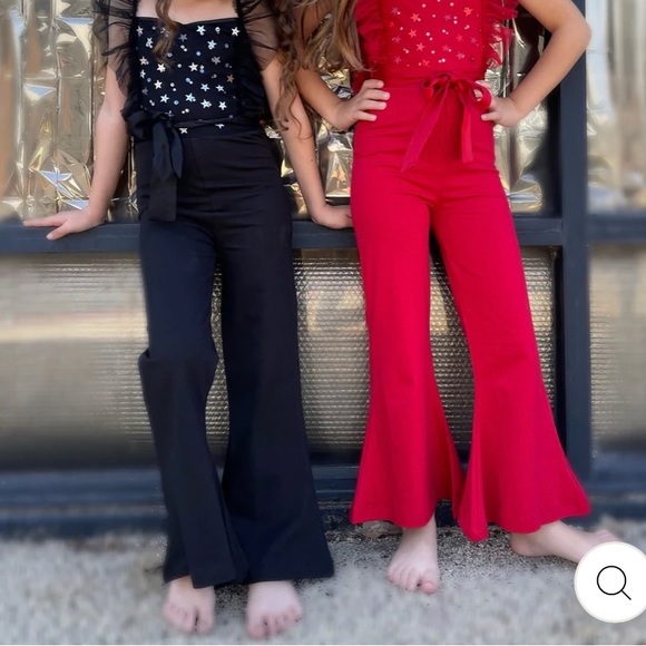 Brand New Black and Red Athena Jumpsuits